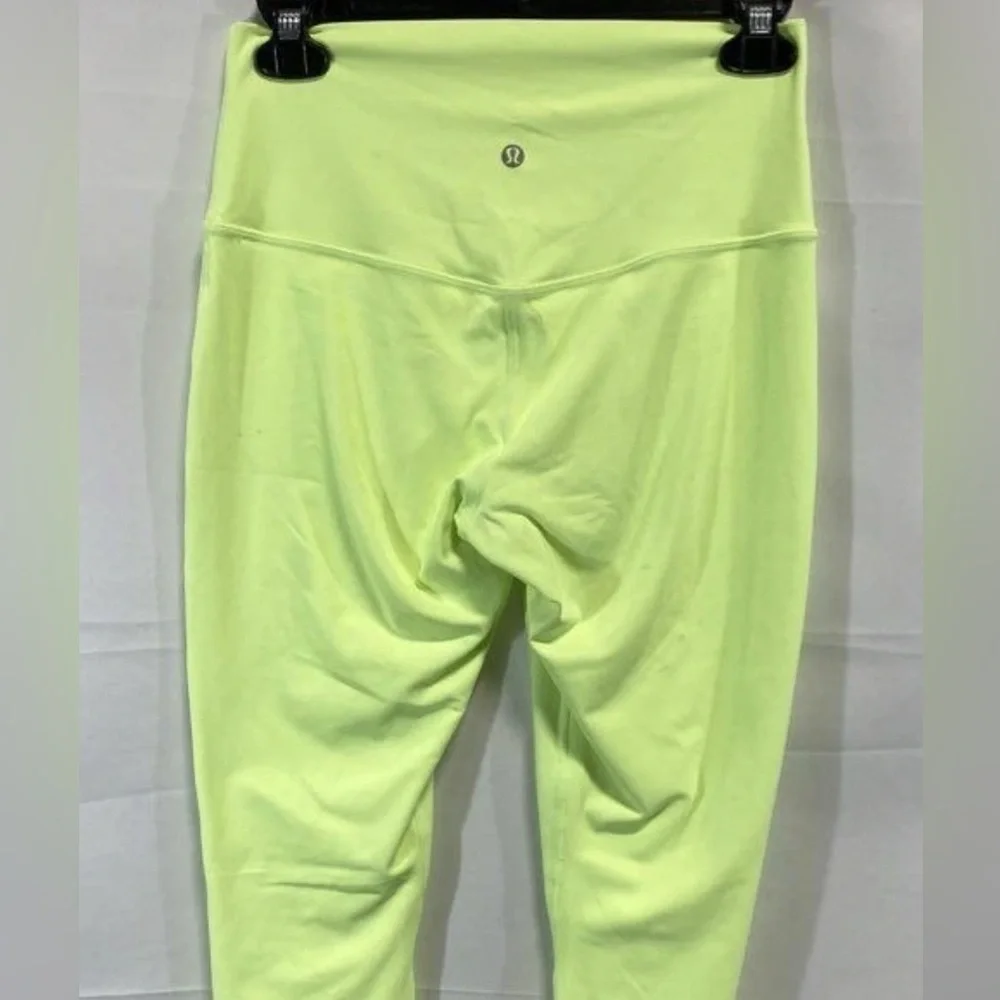 Lululemon Athletica Lime Green Capris